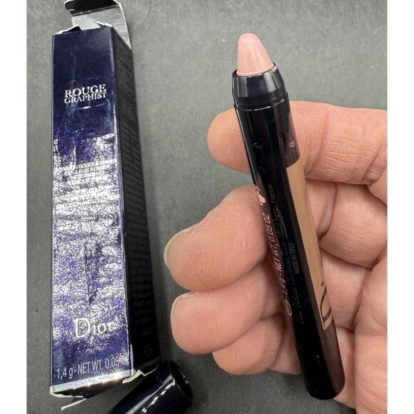 Dior Rouge Graphist lipstick pencil in the shade 004 Vibrant Nude With Box - Picture 9 of 10